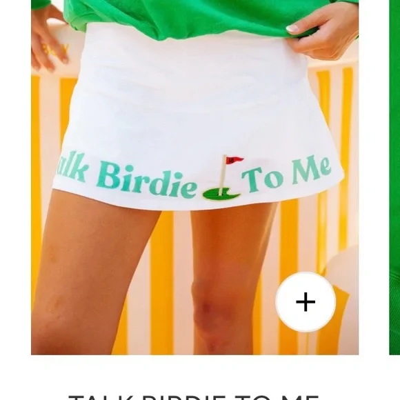 Judith March Golf- Talk Birdie sweatshirt and skirt set - Picture 4 of 4